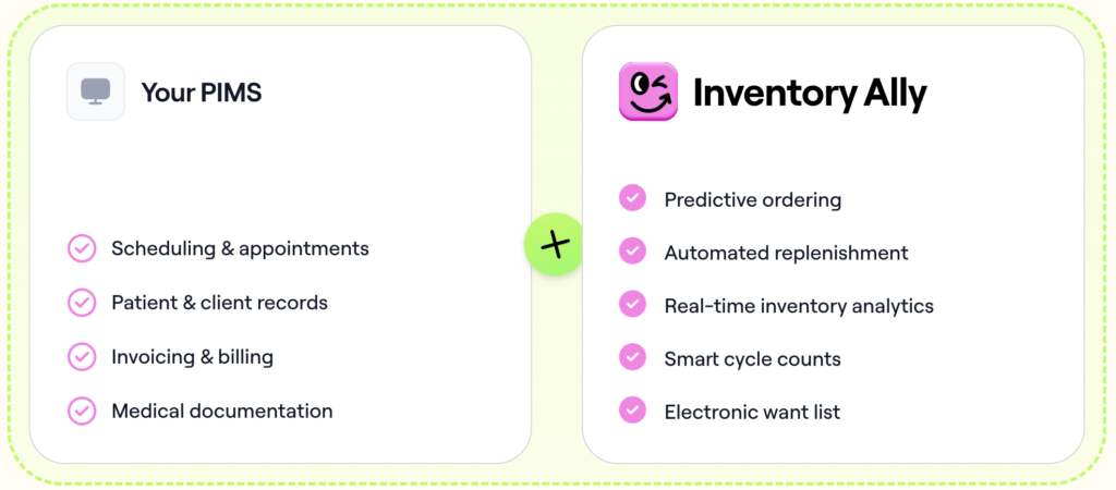 inventory ally vs PIMS